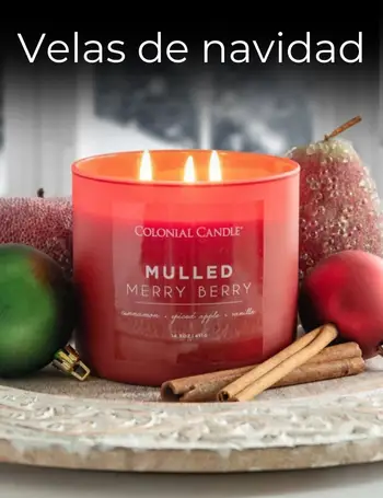 Velas de navidad