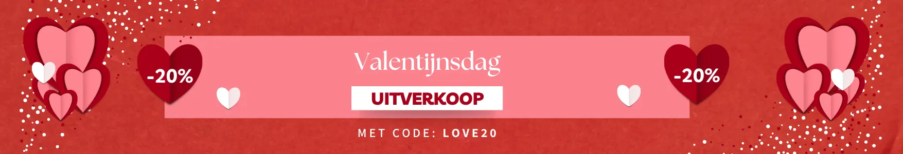 Valentijnskorting bij Candle World!