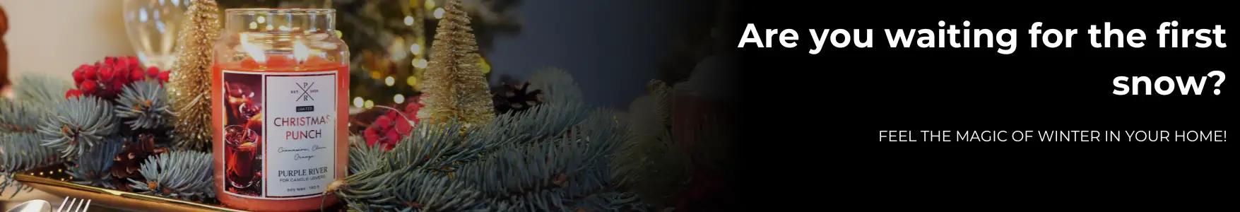 The best scented candles for the start of winter!