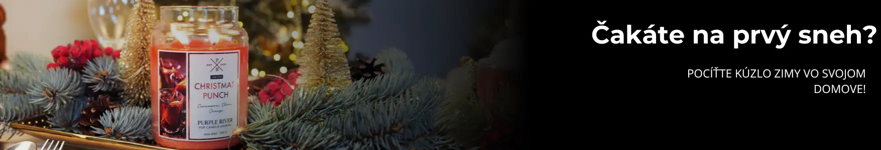 Najlepšie vonné sviečky na začiatok zimy!