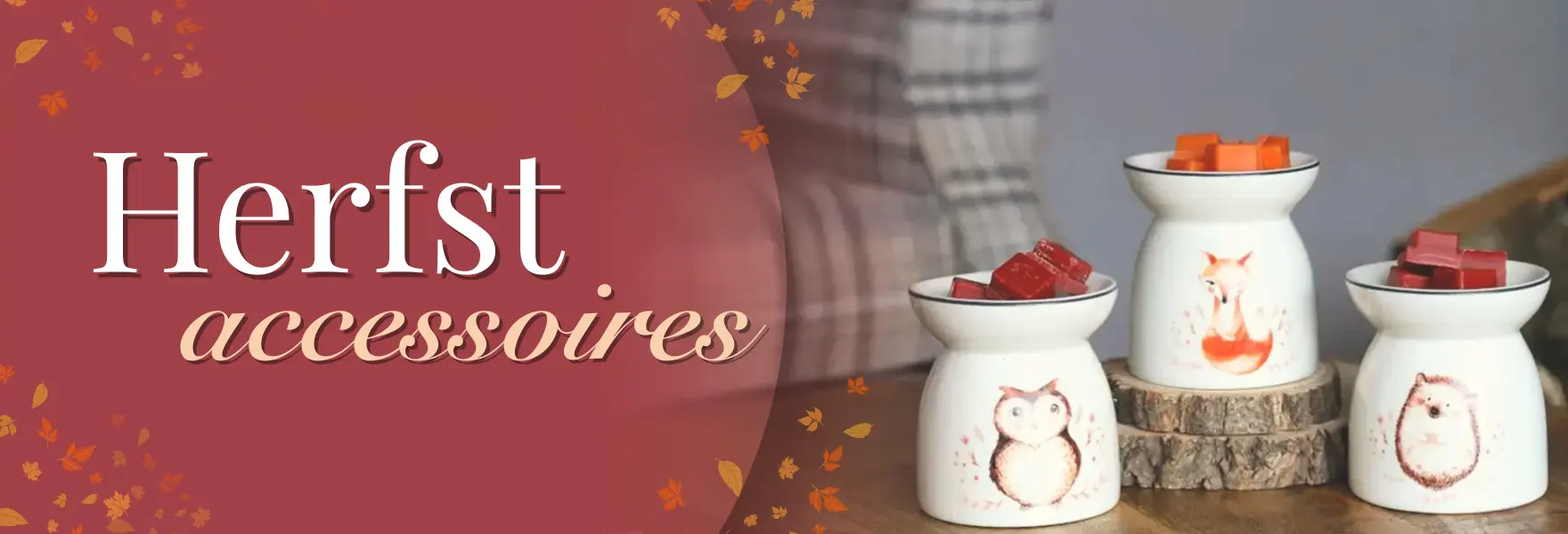 Stijlvolle woonaccessoires voor de herfst vind je bij Candle World!