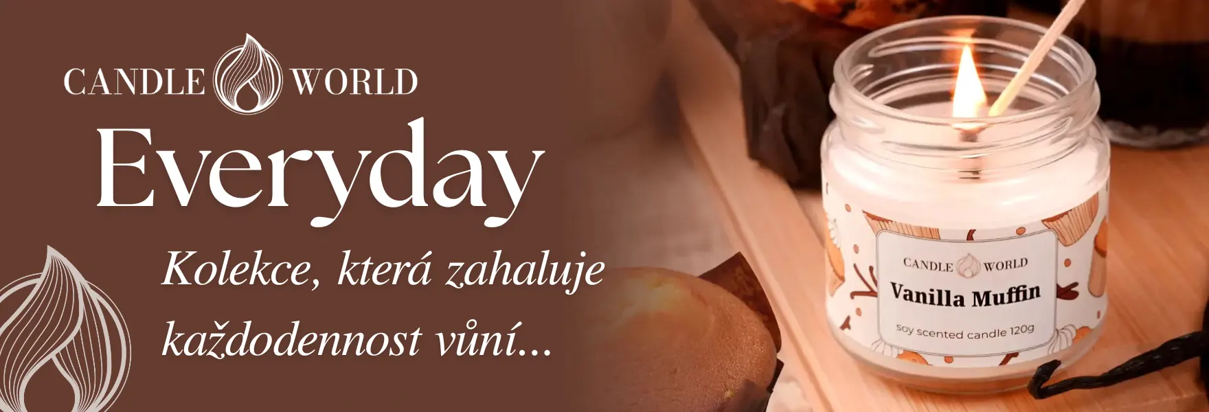 Sójové vonné svíčky z kolekce Everyday