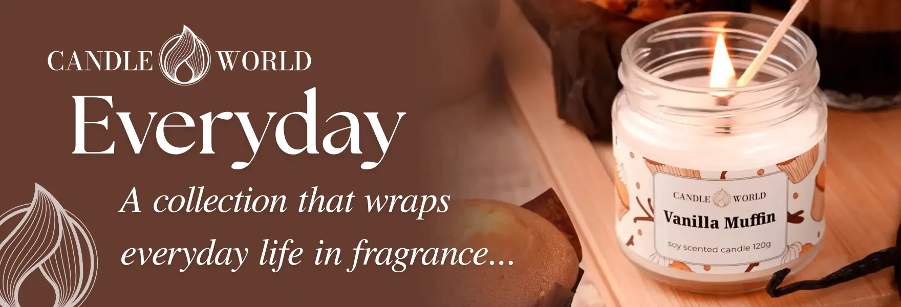 Soy scented candles from the Everyday Collection