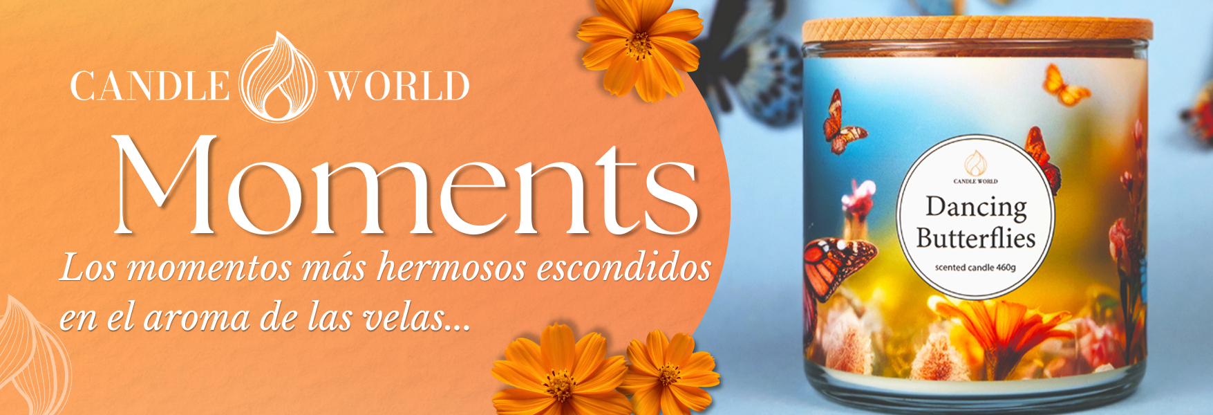 Colección de velas Moments