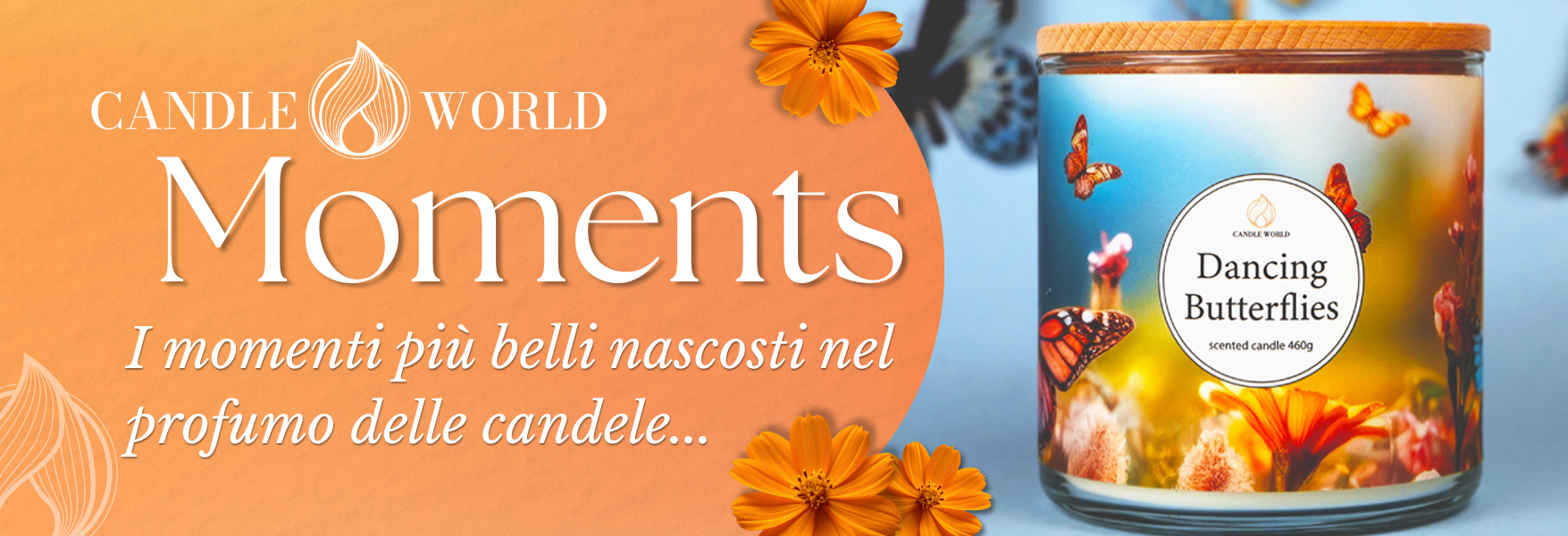 Collezione di candele Moments