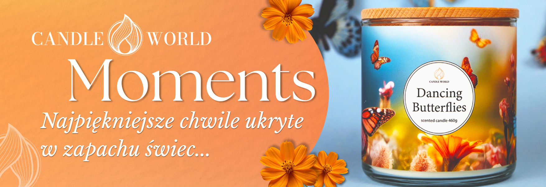 Kolekcja świec Moments