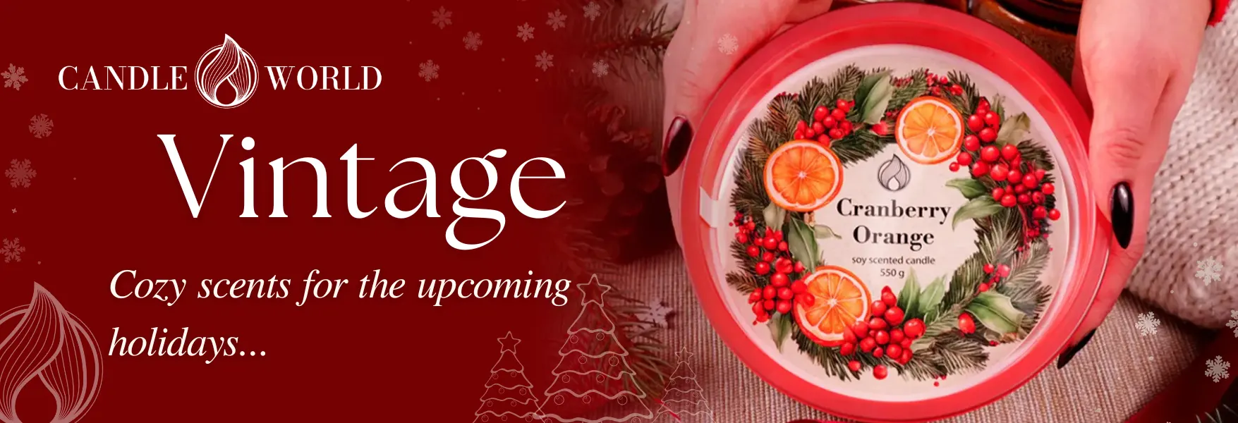 Vintage Soy Scented Candle Collection by Candle World!