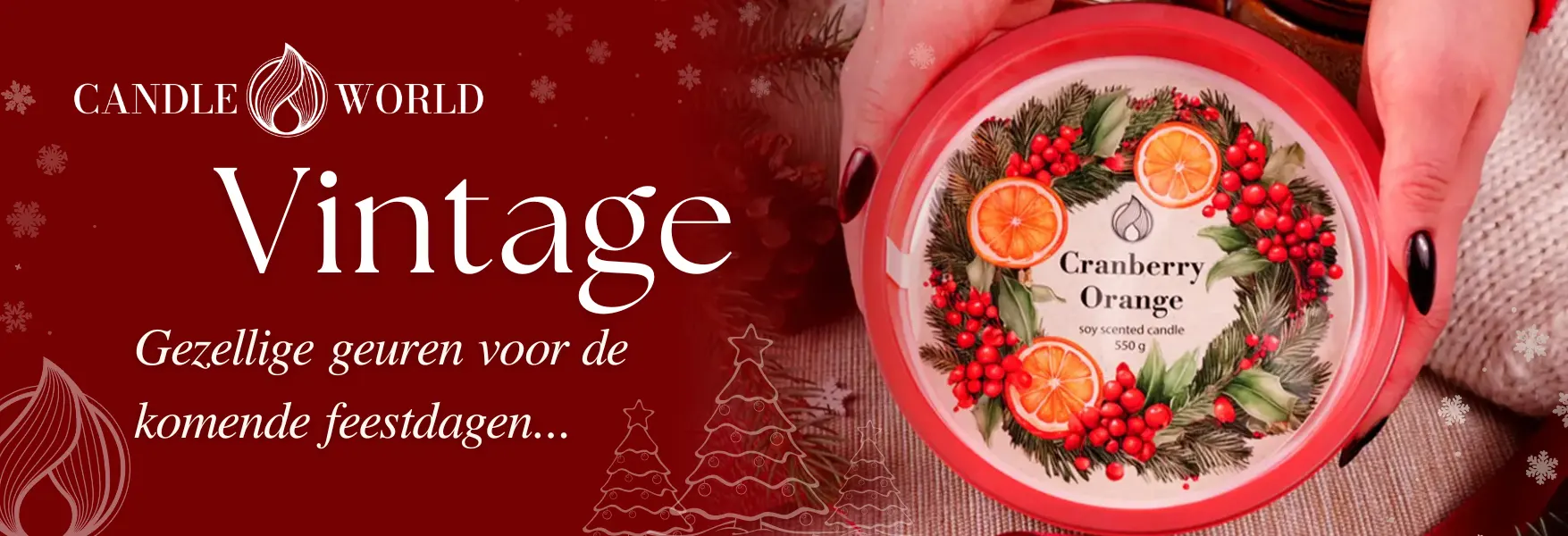 intage Collectie van Sojakaarsen met Geur van Candle World!