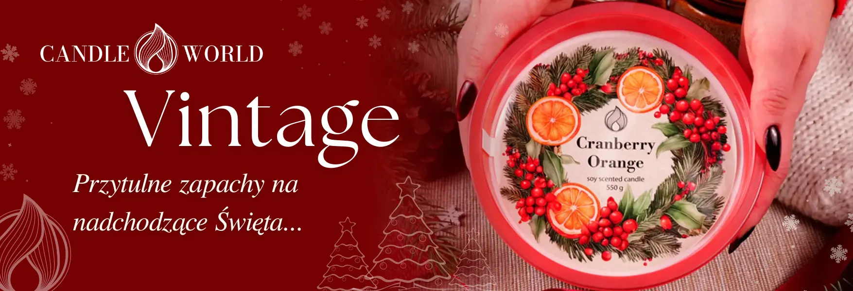 Kolekcja sojowych świec zapachowych Vintage marki Candle World!