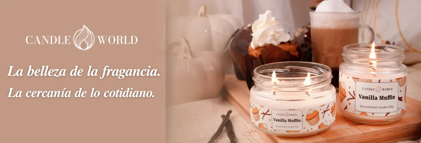 Marca Candle World – velas aromáticas creadas con pasión
