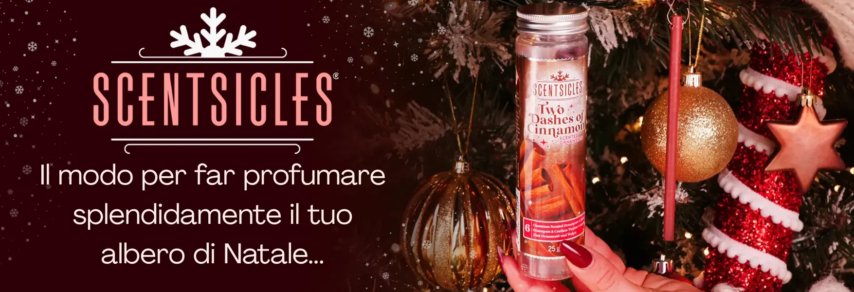 Il meraviglioso profumo dell’albero di Natale con Scentsicles!
