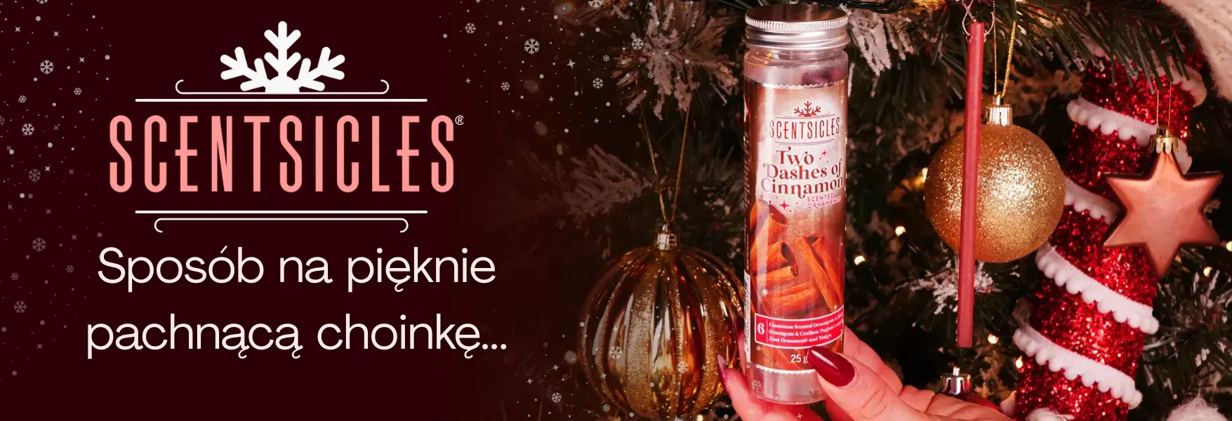 Piękny zapach świątecznej choinki z marką Scentsicles!