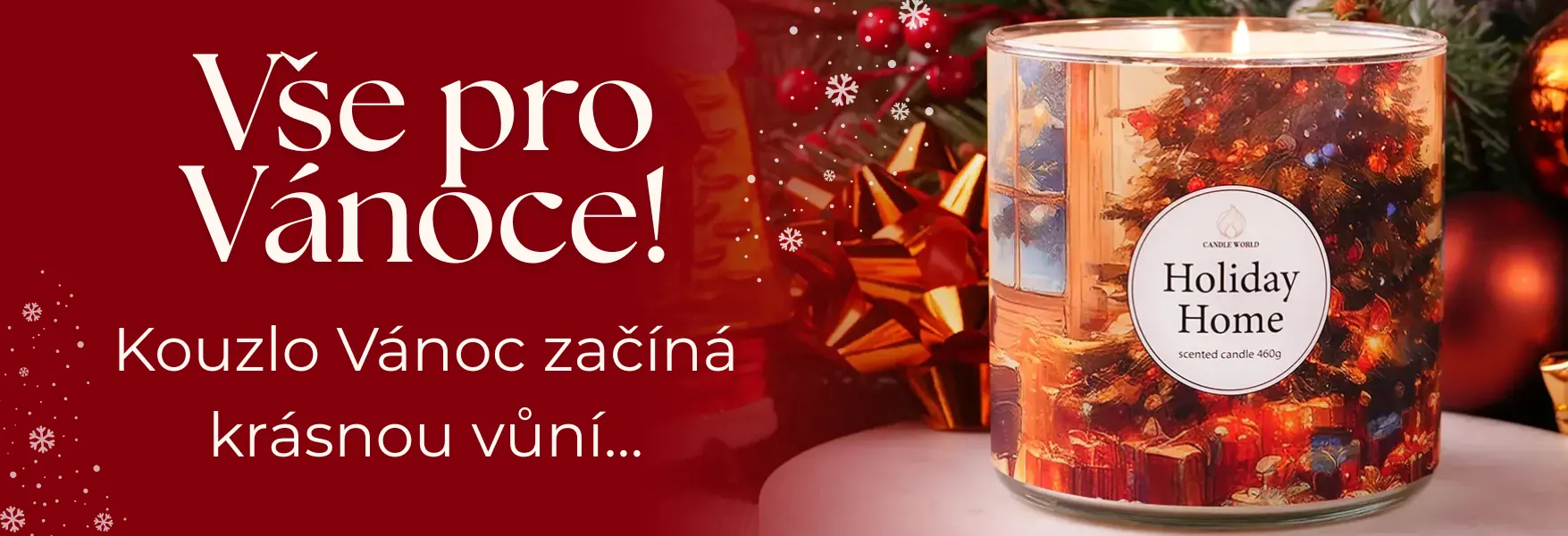 Nejlepší vánoční dárky najdete v Candle World!