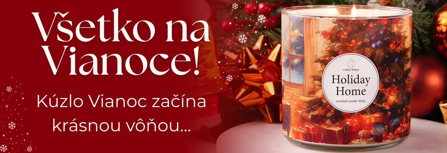 Najlepšie vianočné darčeky nájdete v Candle World!