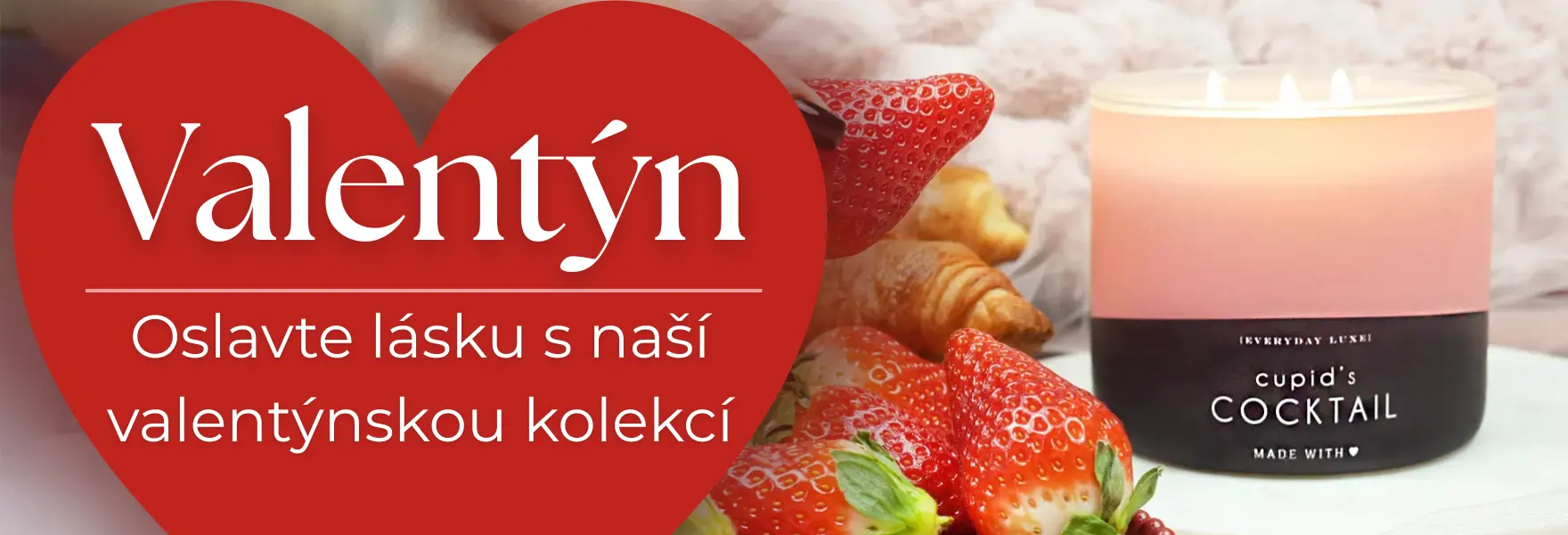 Romantické dárky na Valentýna najdete v Candle World!