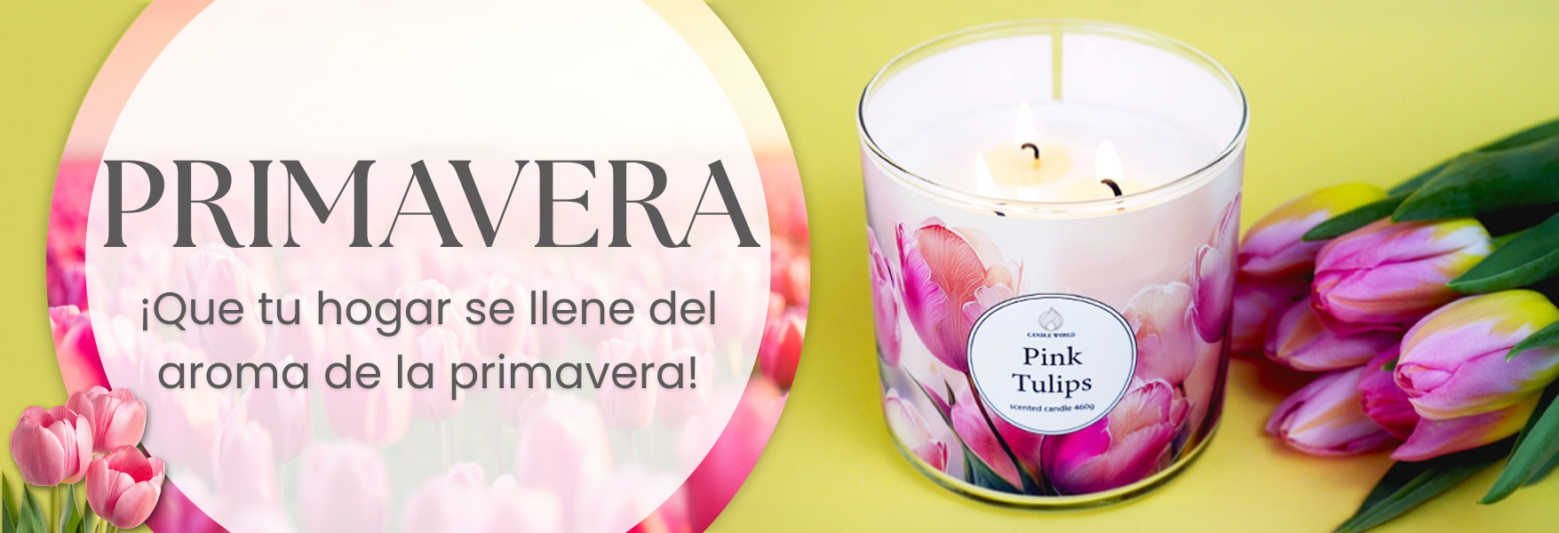 Velas y fragancias de primavera para el hogar | Candle World