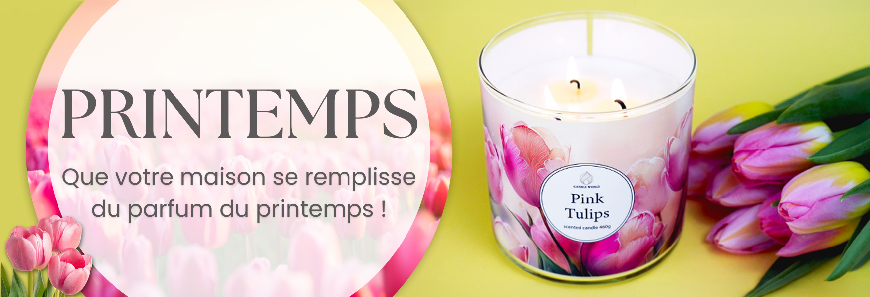 Bougies et parfums de printemps pour la maison | Candle World