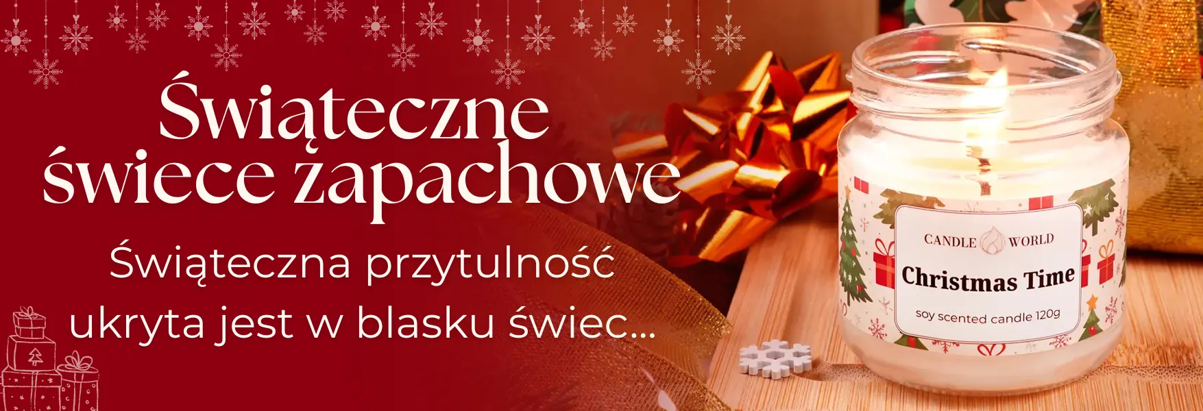Najlepsze świece zapachowe na Święta znajdziesz w Candle World!