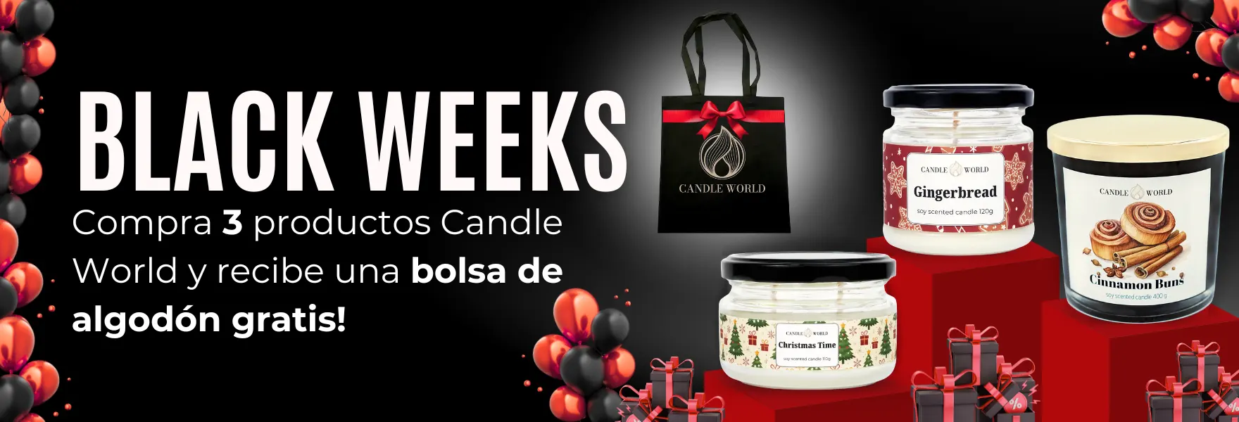 ¡Black Weeks en Candle World!