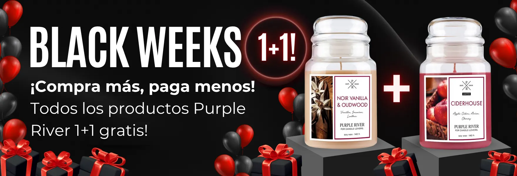 ¡Todos los productos de Purple River 2 al precio de 1!
