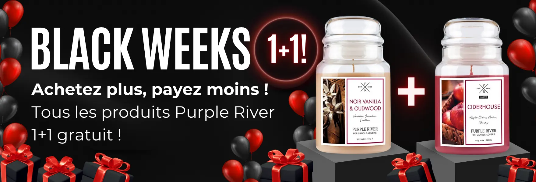 Tous les produits Purple River 2 pour le prix d’1 !