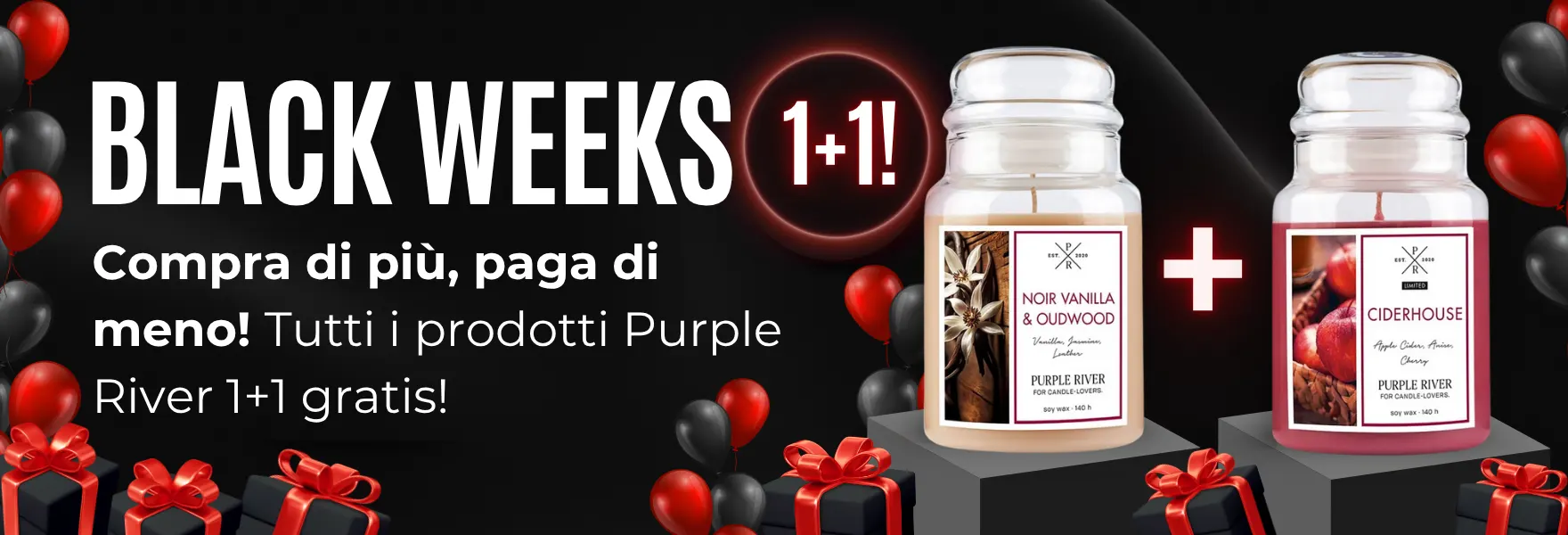 Tutti i prodotti Purple River 2 al prezzo di 1!