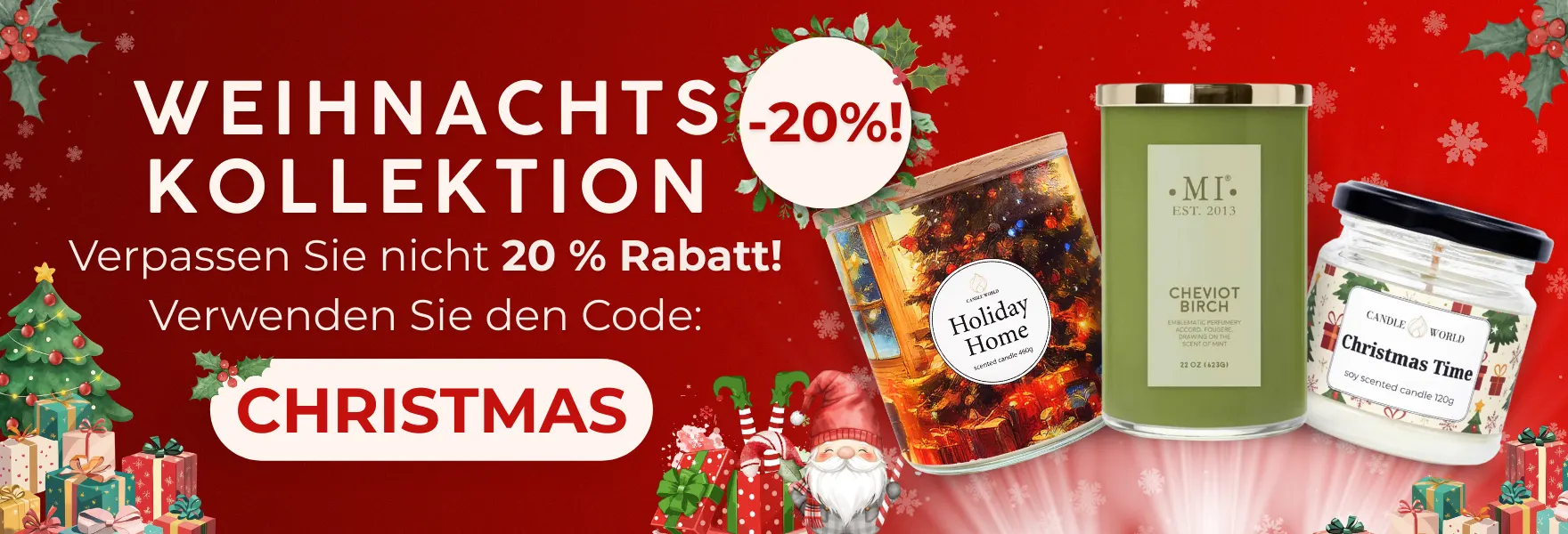 Weihnachtskollektion -20 %