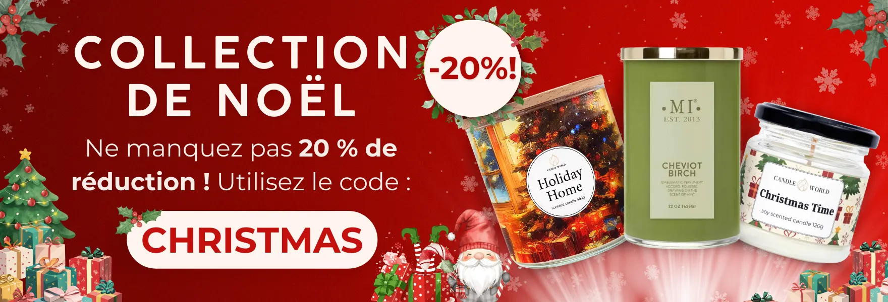 Collection de Noël -20 %