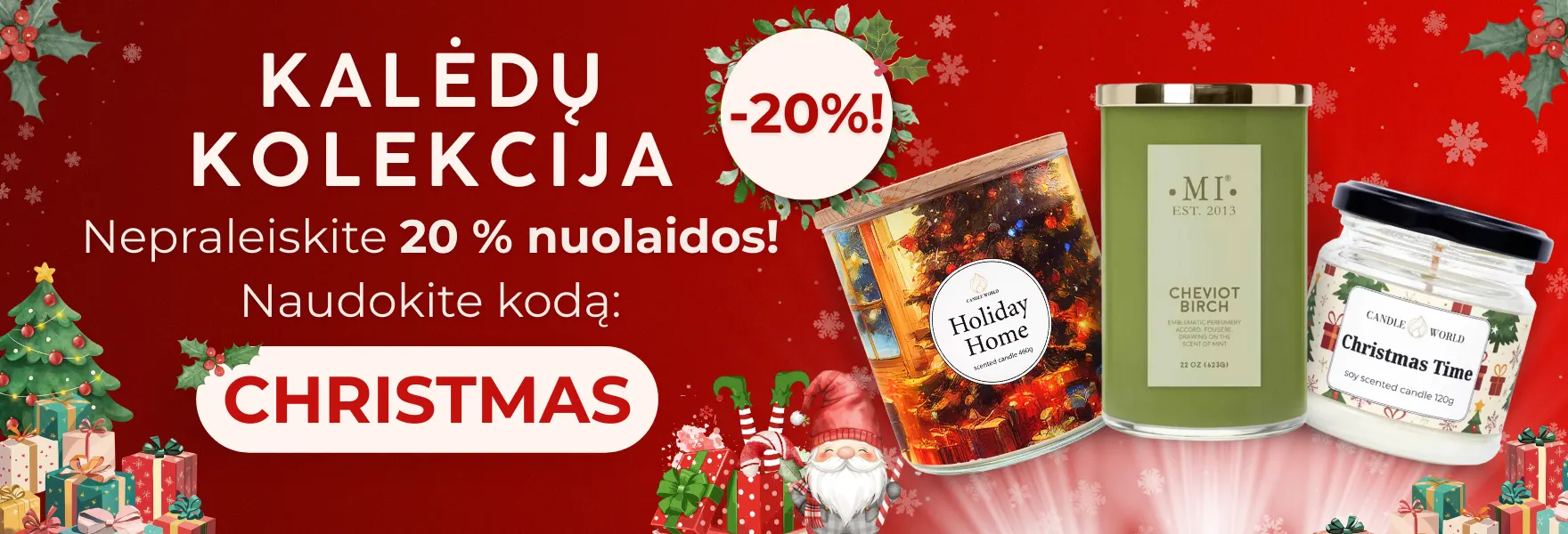 Kalėdų kolekcija -20 %
