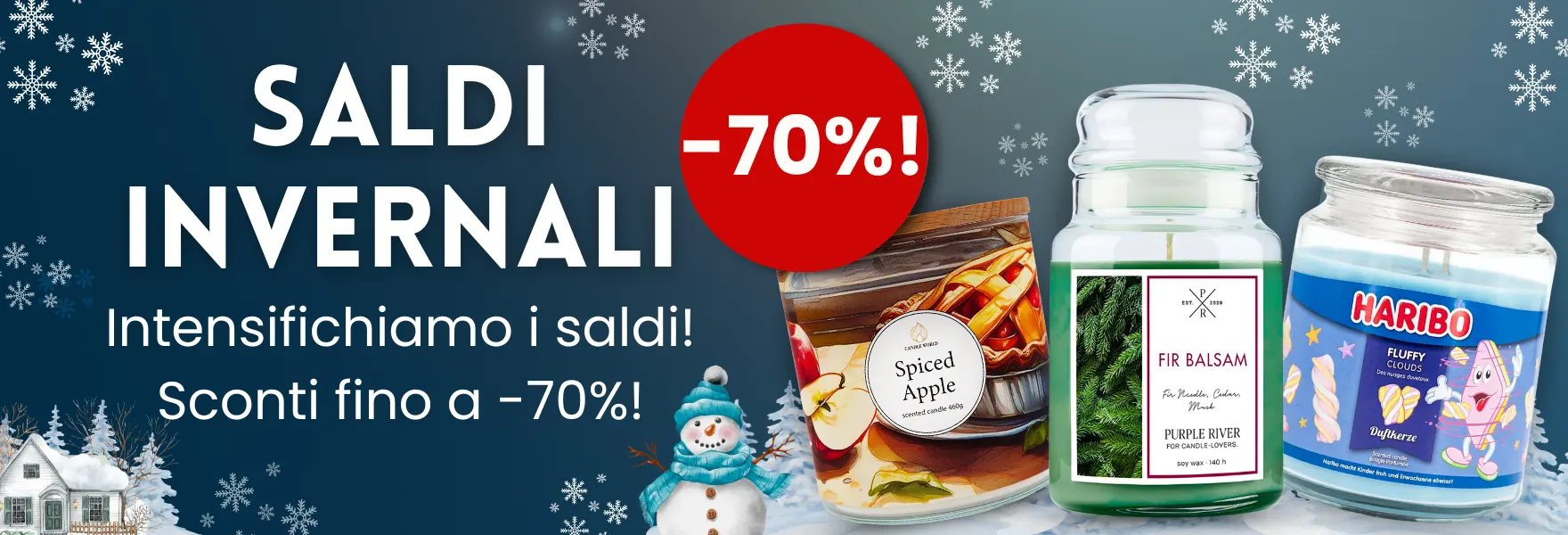 Saldi invernali da Candle World!