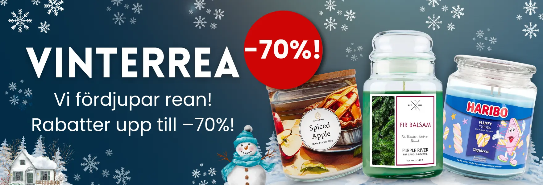 Vinterrea på Candle World!