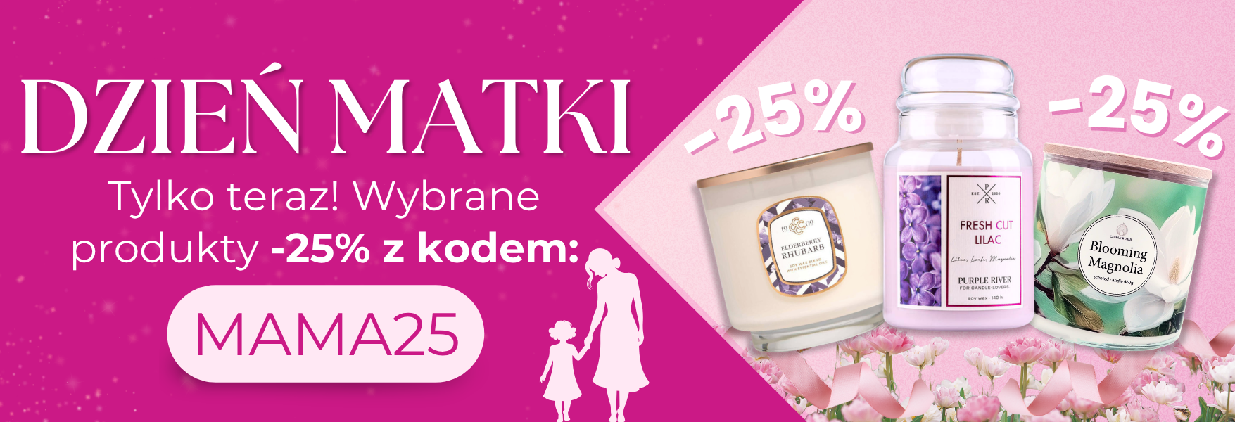 Oferta specjalna na Dzień Matki w Candle World!