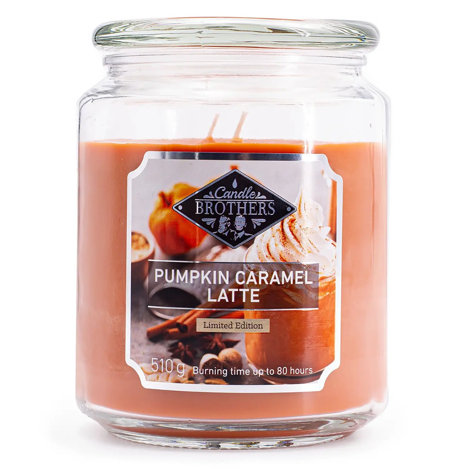 Pumpkin Caramel Latte Vonná svíčka Candle Brothers