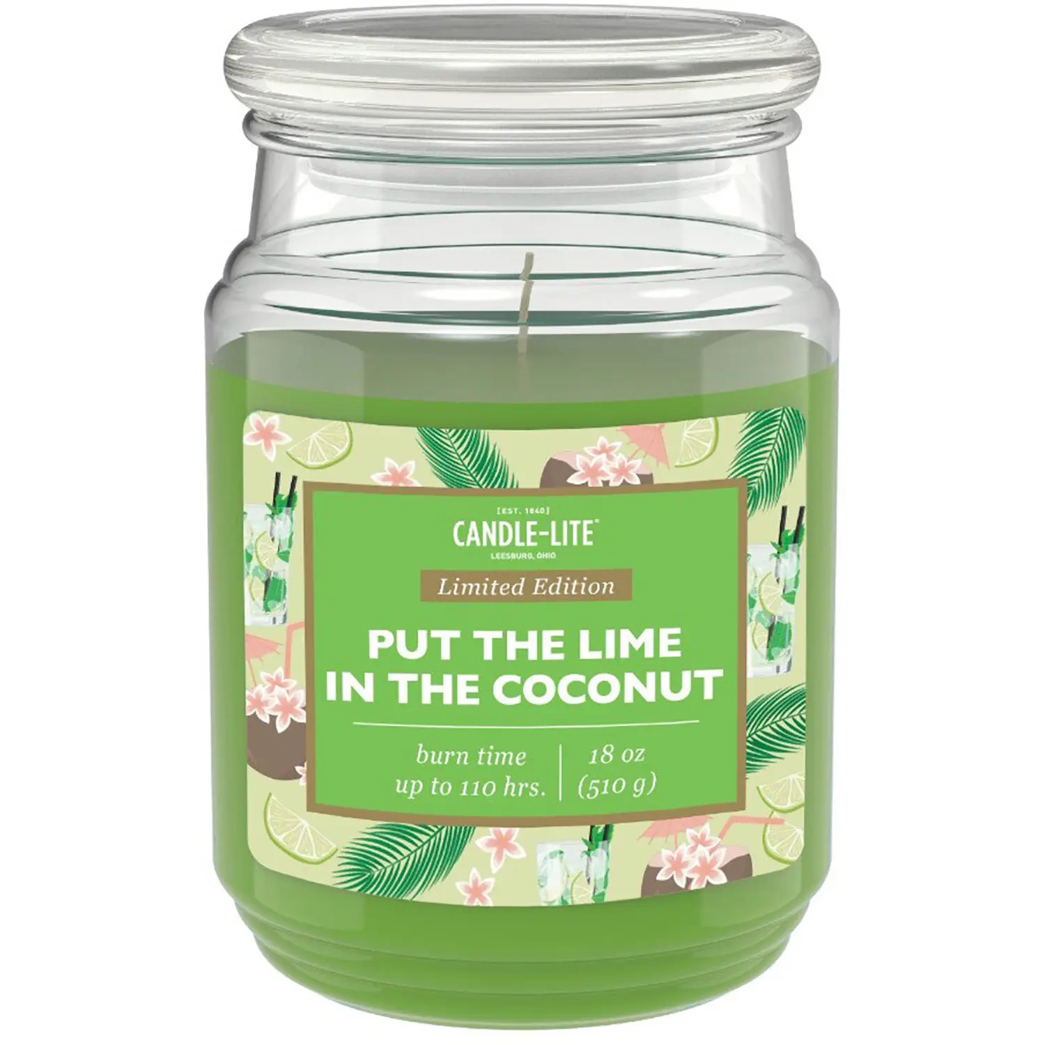 Put The Lime In The Coconut Kaars van Candle-lite