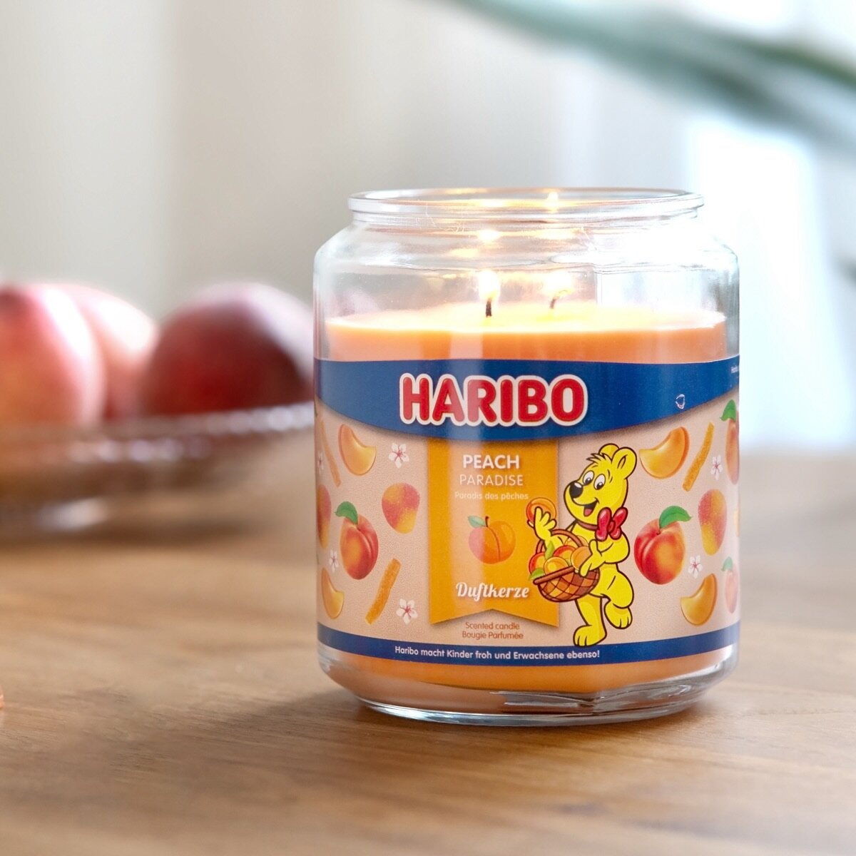 Haribo Doftljus Peach Paradise