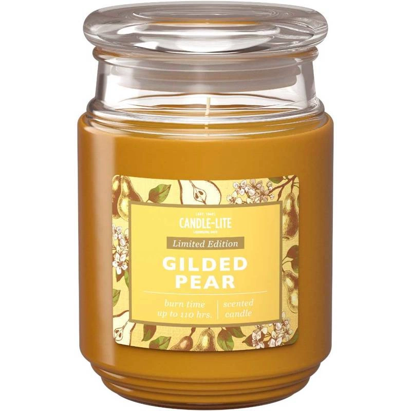 Autumn scented candle Gilded Pear Candle-lite