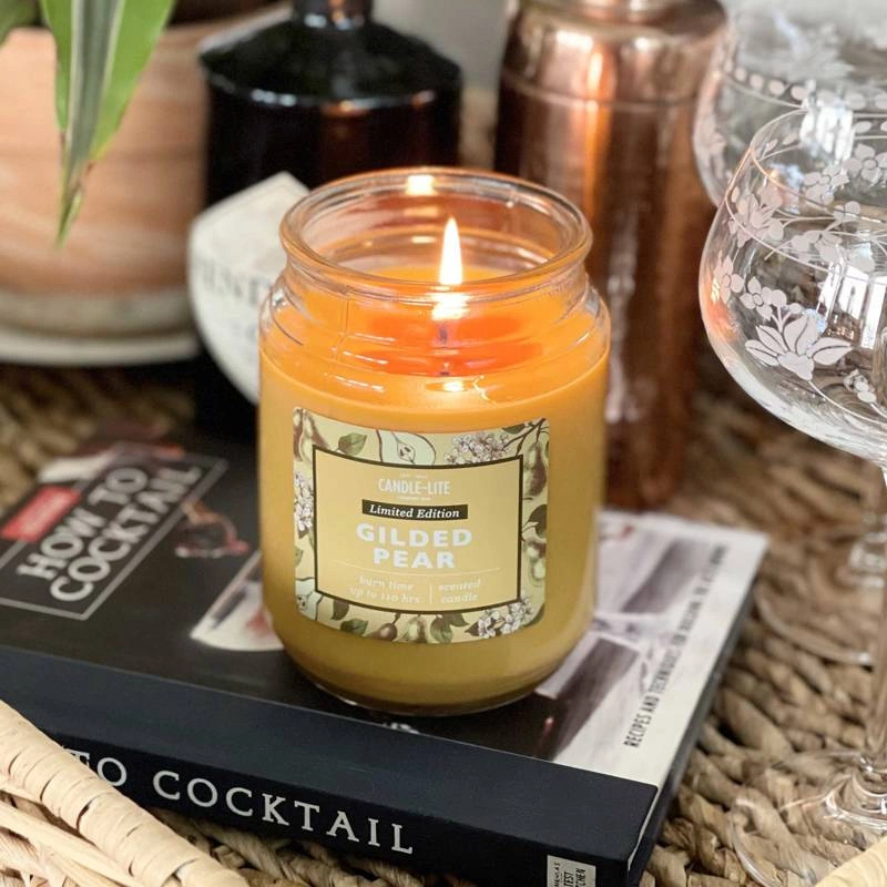 Pear scented candle Candle-lite