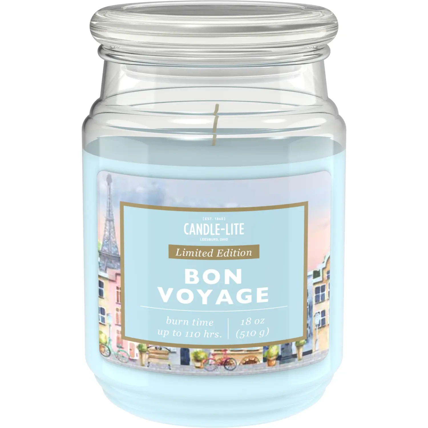 Sea scented candle Bon Voyage Candle-lite
