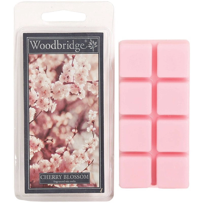 Probeer de geurwas Cherry Blossom van Woodbridge Candle