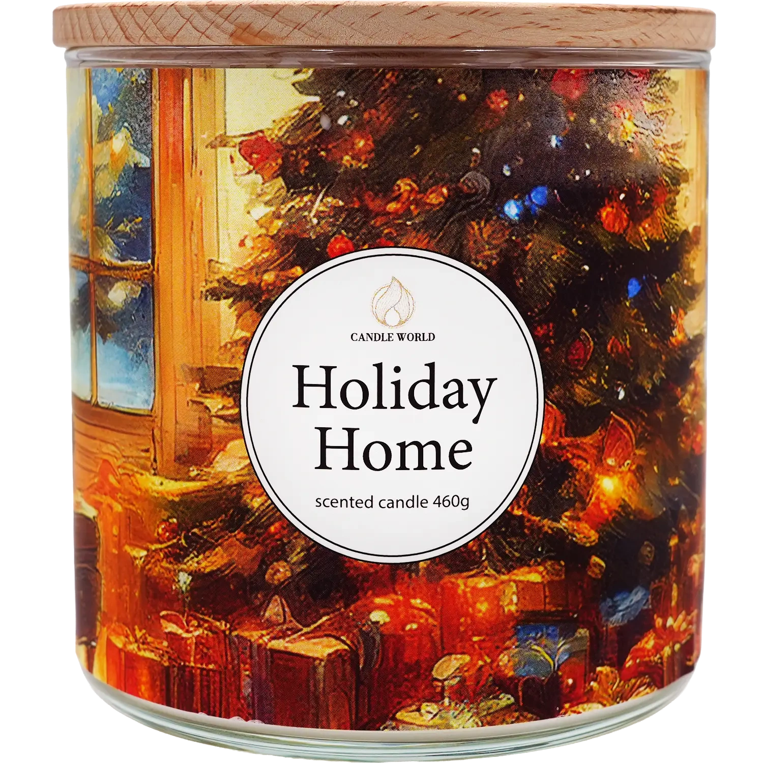 Bougie parfumée grand format Candle World Holiday Home, 3 mèches