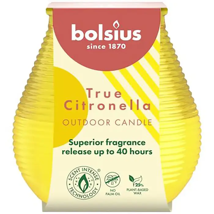 Citronella Bolsius - vela mosquito de jardín
