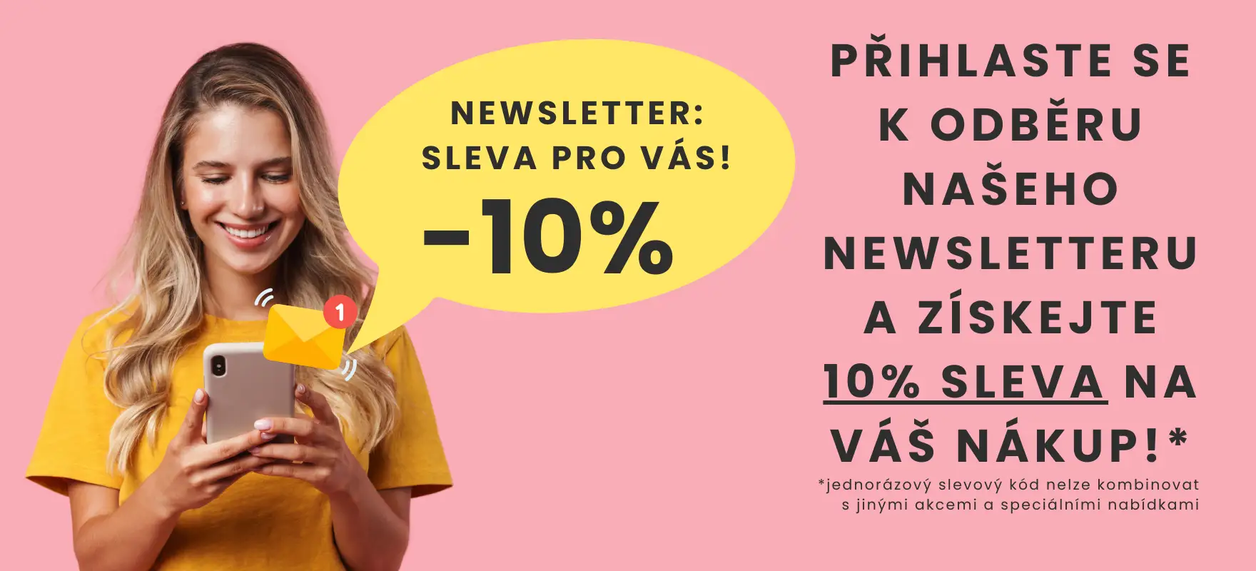 Sleva za přihlášení k odběru newsletteru Candle World