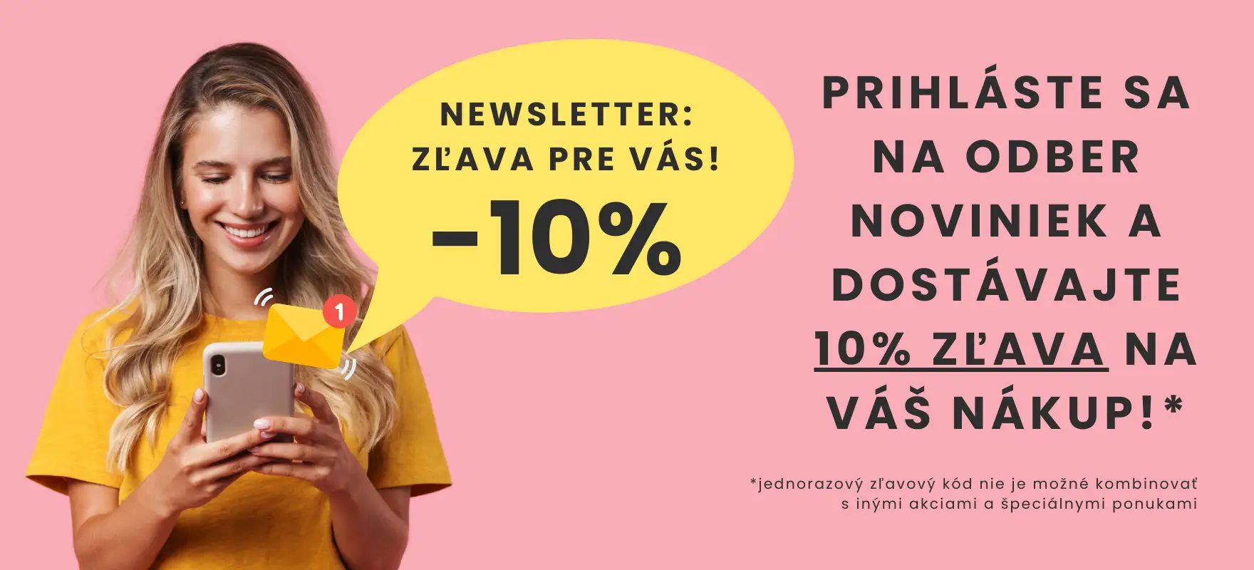Zľava za prihlásenie sa na odber noviniek Candle World