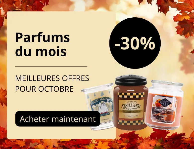 Parfums du mois d'octobre