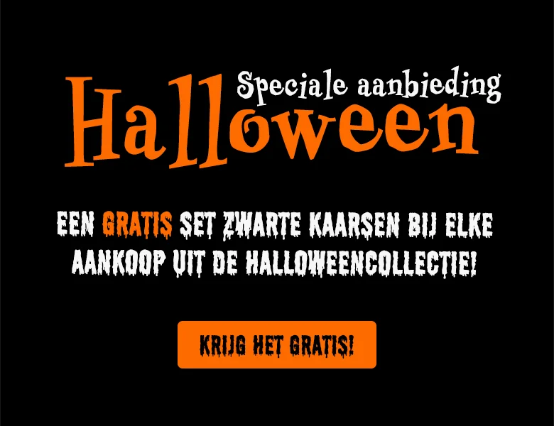 Koop een product uit de Halloween collectie en krijg een cadeau!