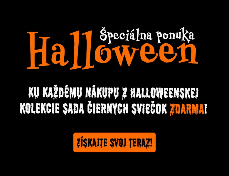 Kúpte si produkt z halloweenskej kolekcie a získajte darček!