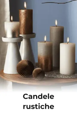 Candele rustiche