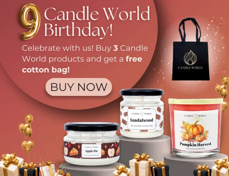 Candle World’s 9th Birthday!