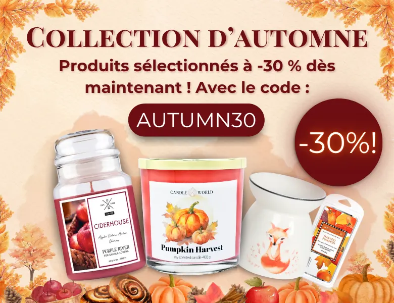 Collection d’automne -30 % !