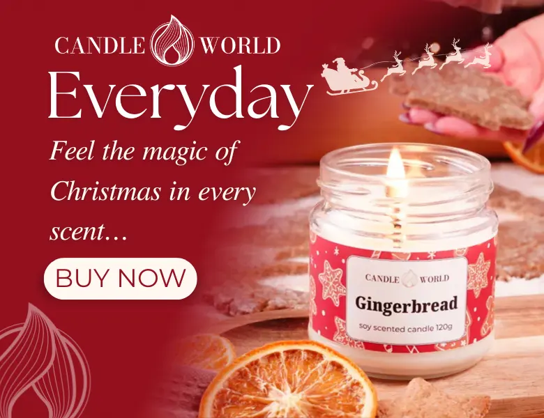 Christmas scents Candle World Everyday